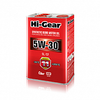 HG1134 Масло моторное полусинтетическое 5W-30 SL/CF SYNTHETIC BLEND MOTOR OIL 4л 1/3шт